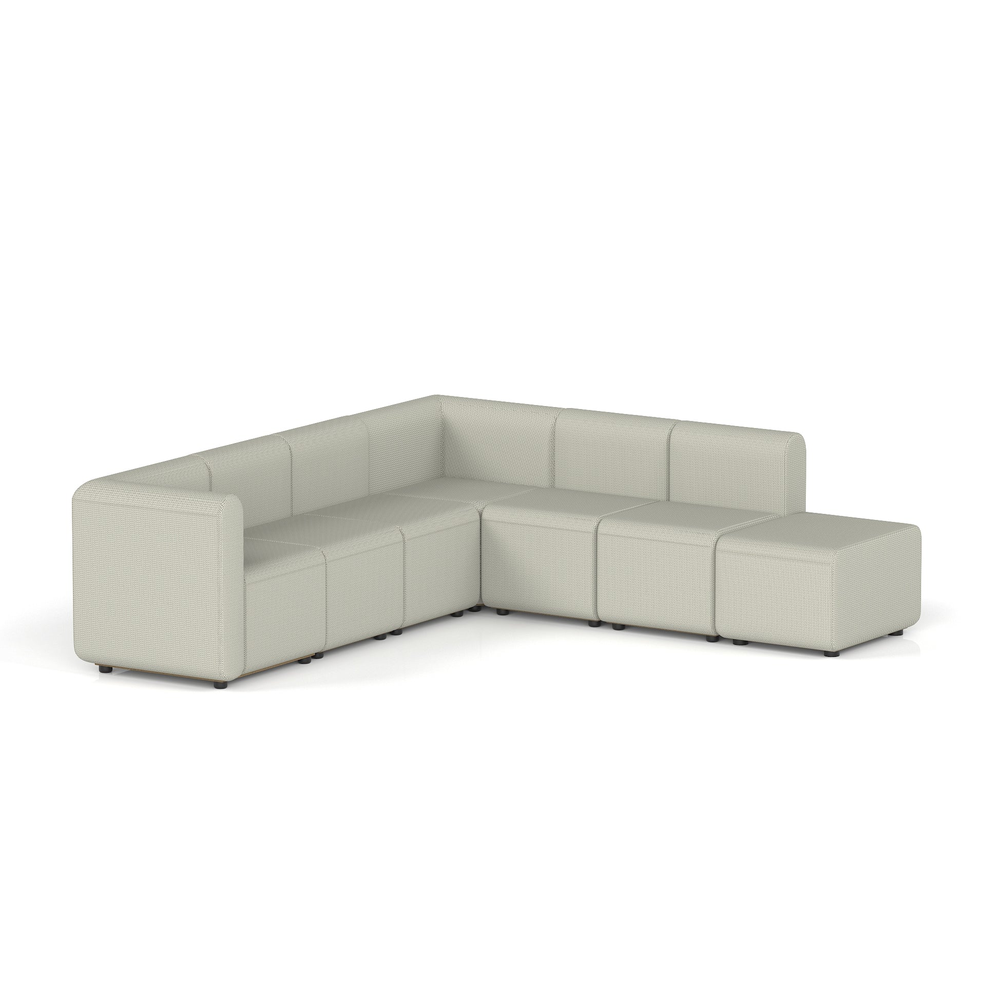 Mawsley Modular Seating Set - L-Shaped Corner Sofa