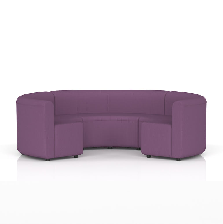 Mawsley Modular Seating Set - Circular Booth