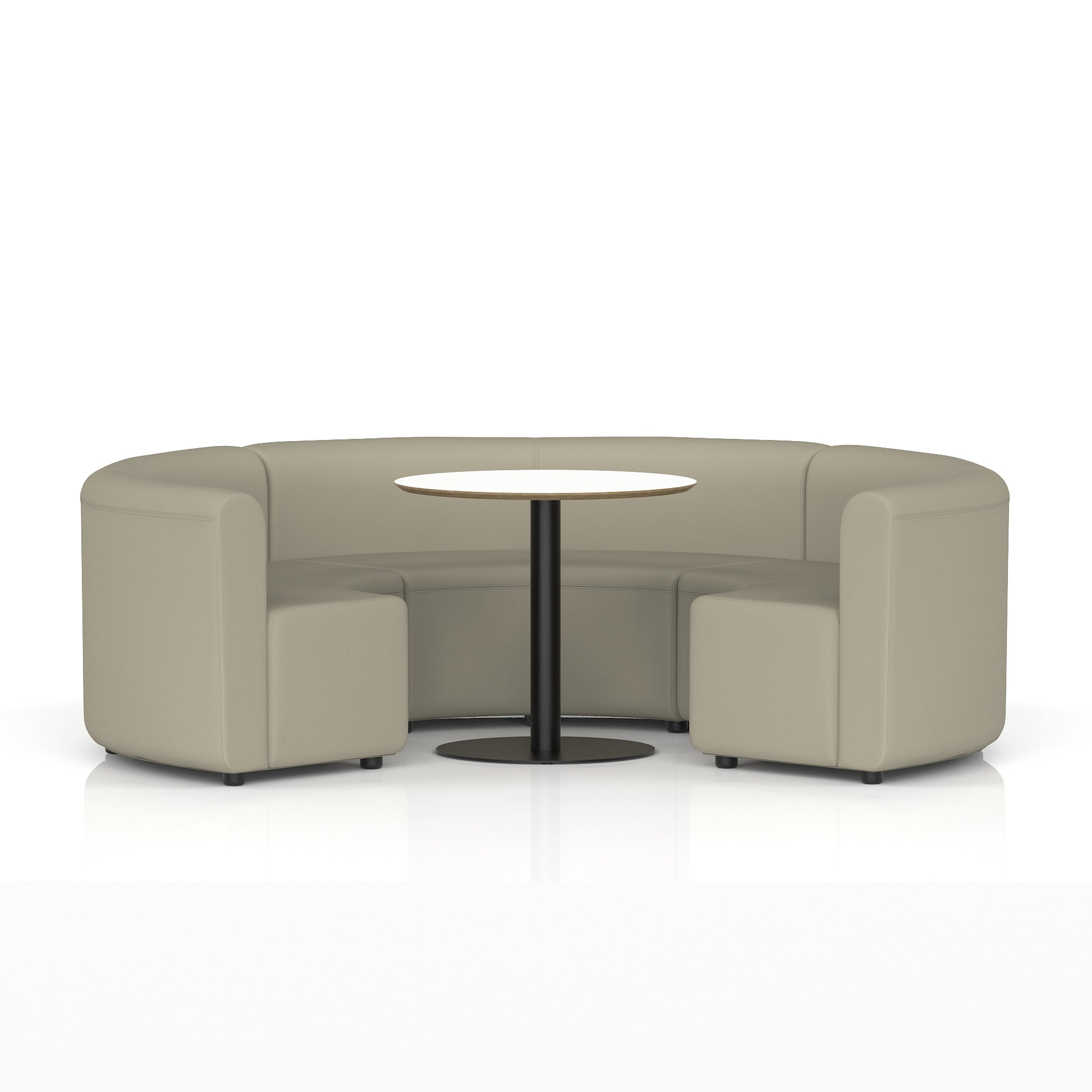 Mawsley Modular Seating Set - Circular Booth