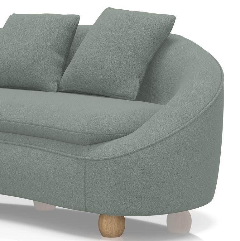 Mimi 3 Seater Curved Sofa