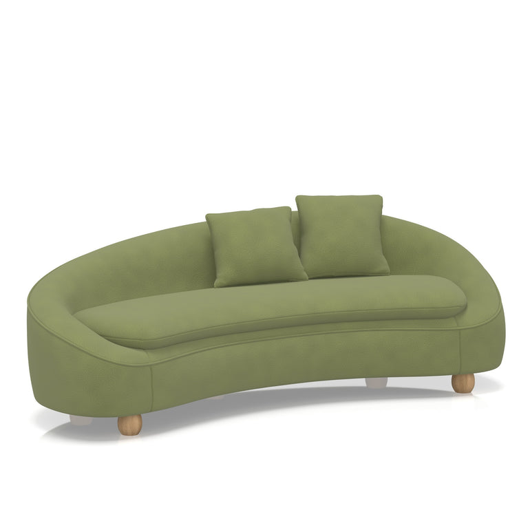 Mimi 3 Seater Curved Sofa