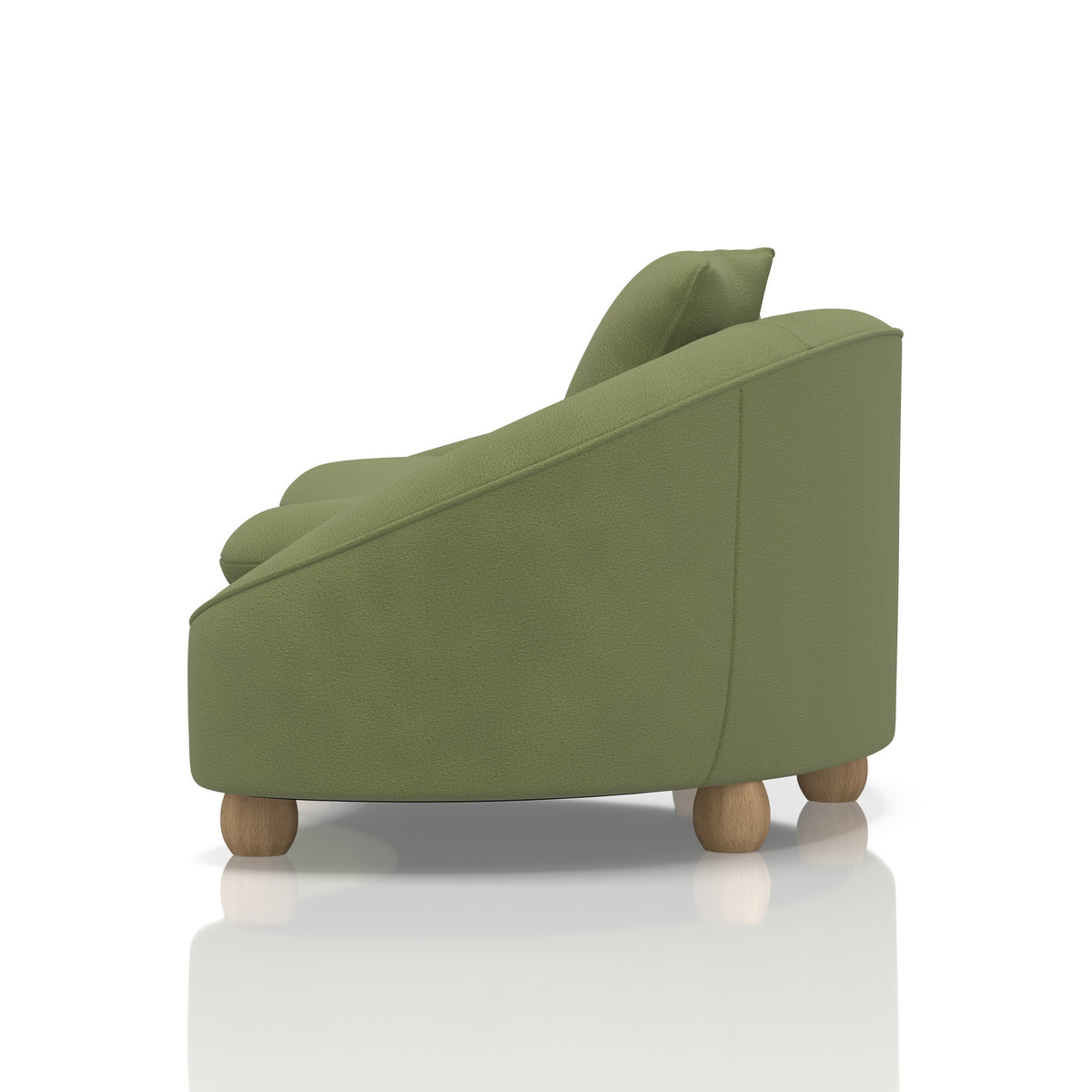 Mimi 3 Seater Curved Sofa