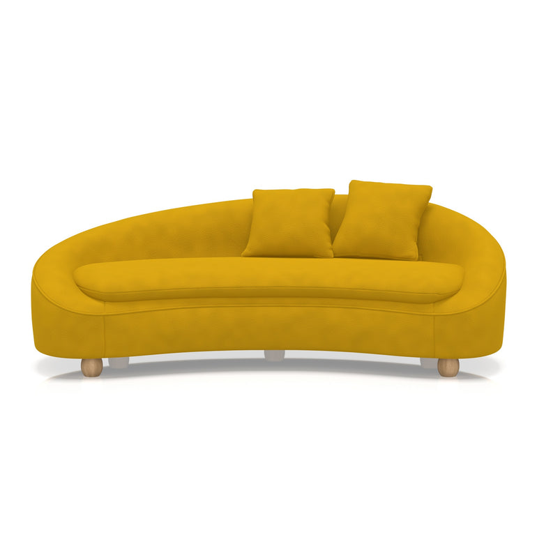 Mimi 3 Seater Curved Sofa