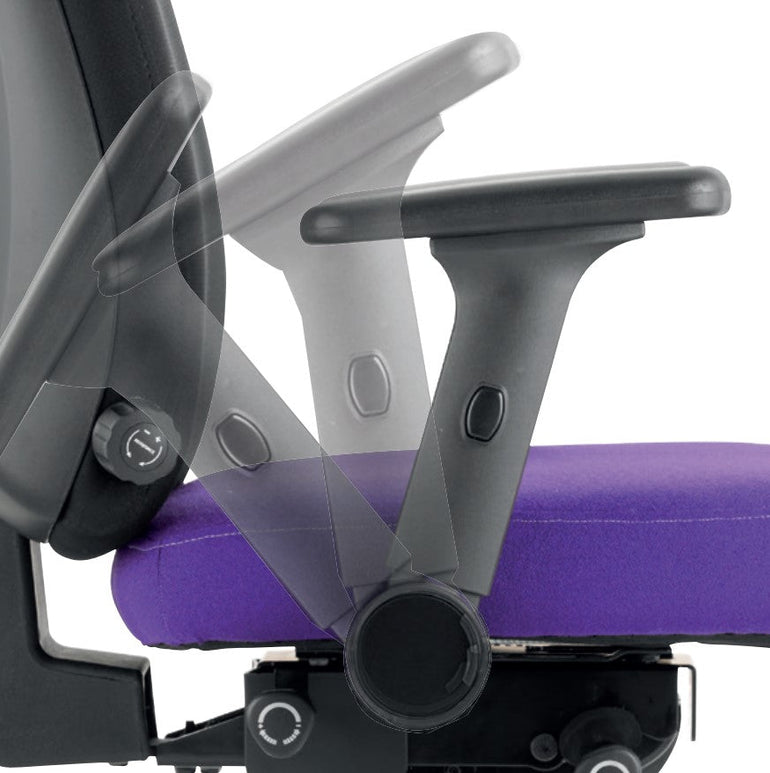 Height Adjustable & Folding Arms