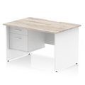  Grey Oak & White