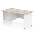  Grey Oak & White