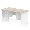  Grey Oak & White