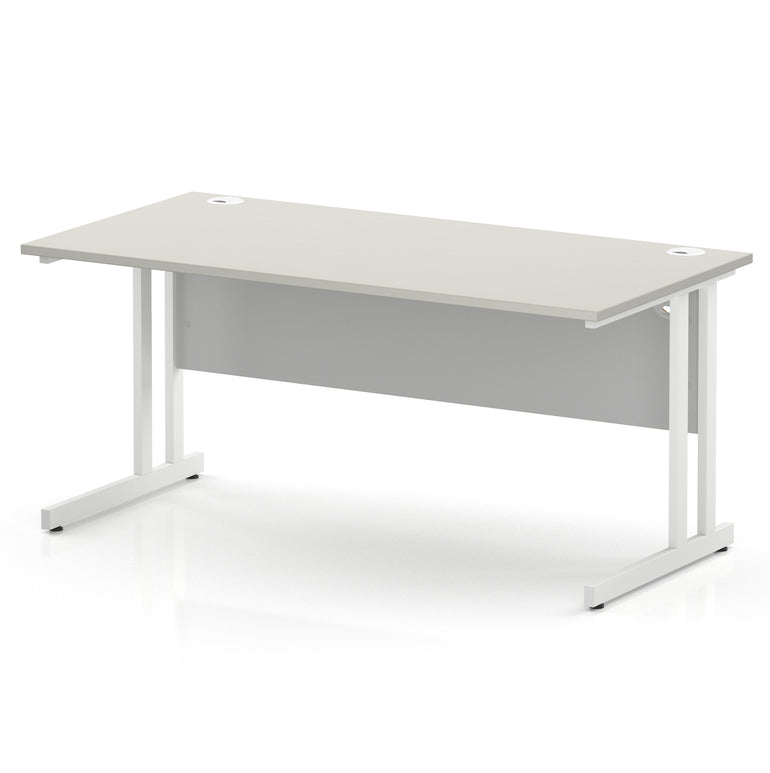 Impulse 1600mm Straight Desk Cantilever Leg