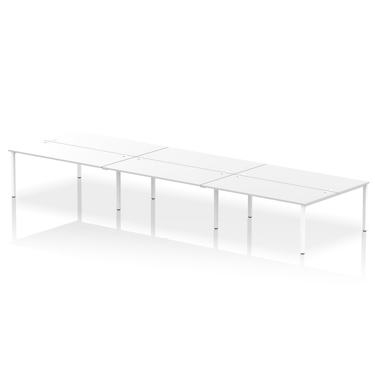 Impulse B2B Bench Desk - 6 Person