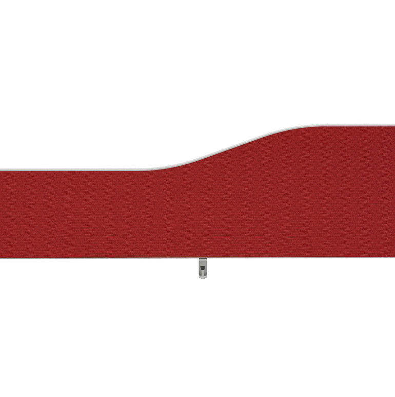Impulse Plus Wave Screen With Rounded Corners - 400mm High