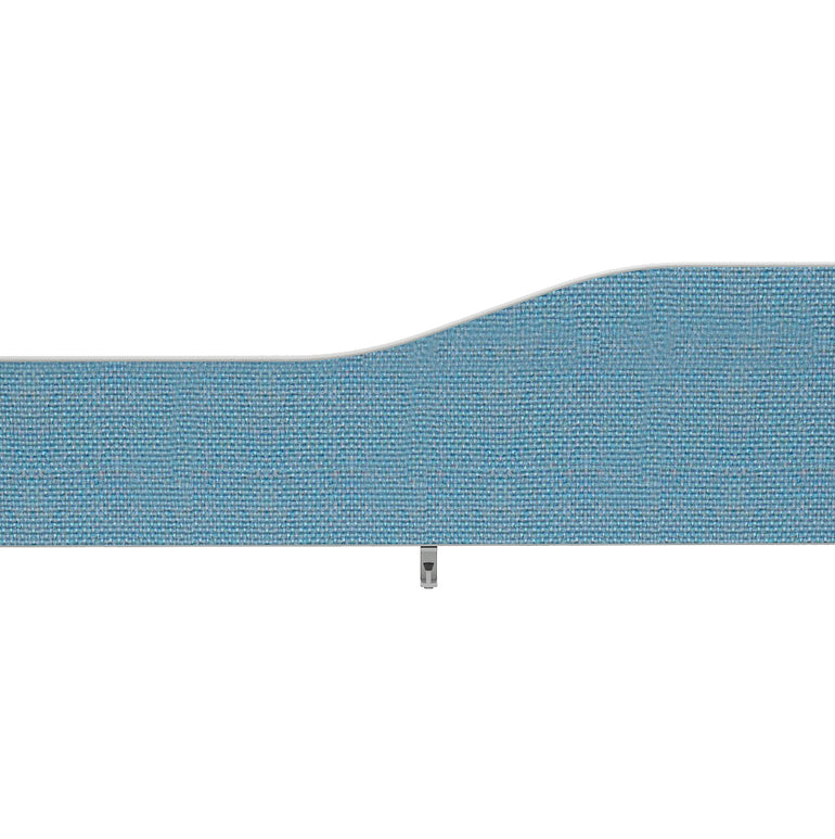 Impulse Plus Wave Screen With Rounded Corners - 400mm High