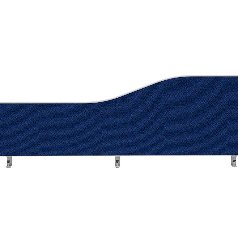 Impulse Plus Wave Screen With Rounded Corners - 400mm High