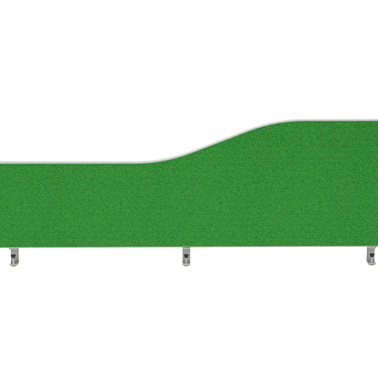 Impulse Plus Wave Screen With Rounded Corners - 400mm High