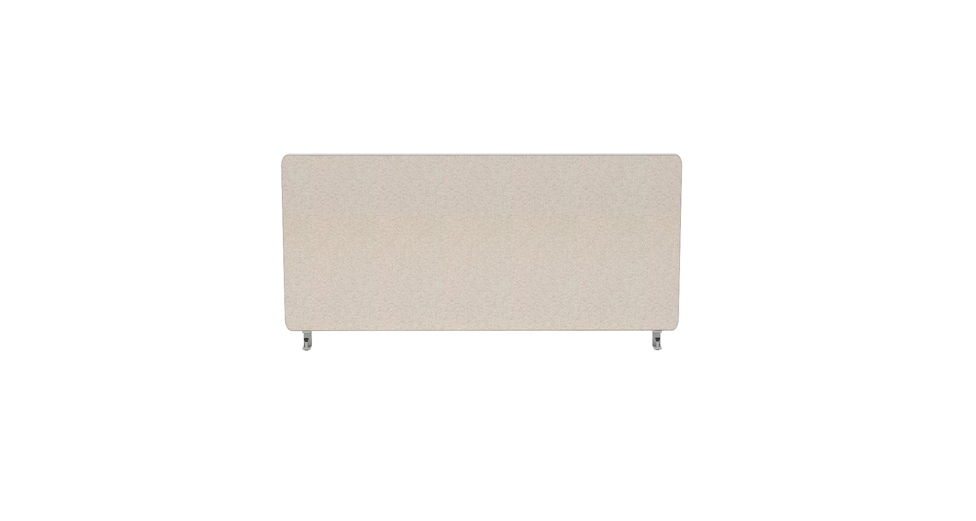 Impulse Plus Oblong Screen With Rounded Corners - 400mm High