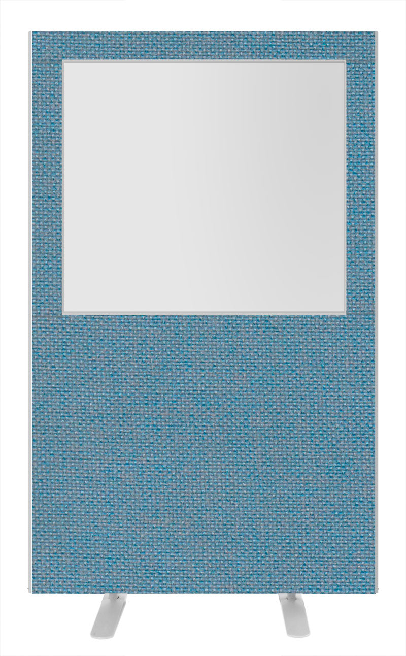 Impulse Plus Oblong Half Vision Floor Screen - 1800mm High