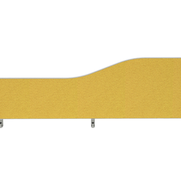 Impulse Plus Wave Screen With Rounded Corners - 400mm High