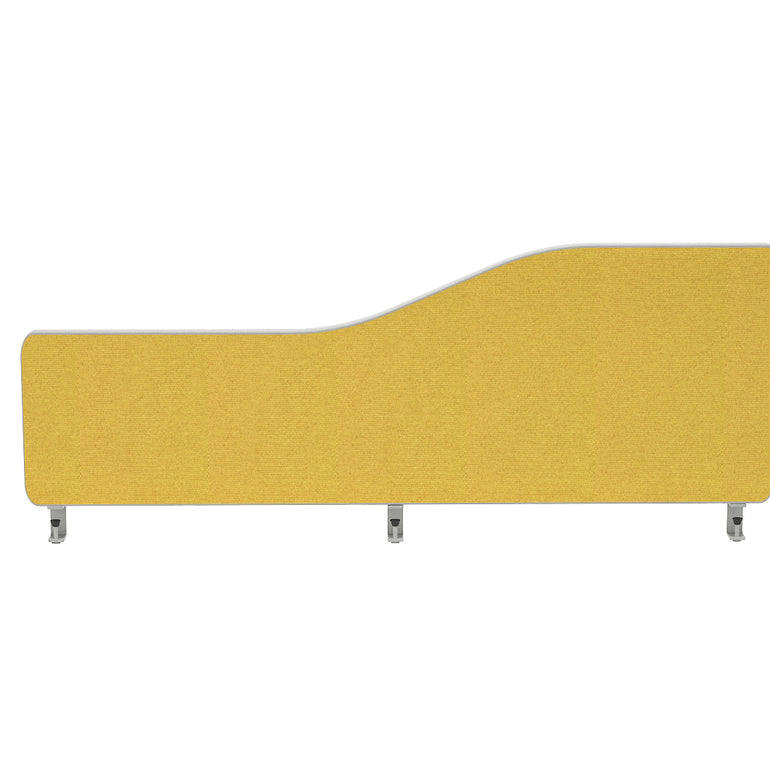Impulse Plus Wave Screen With Rounded Corners - 400mm High