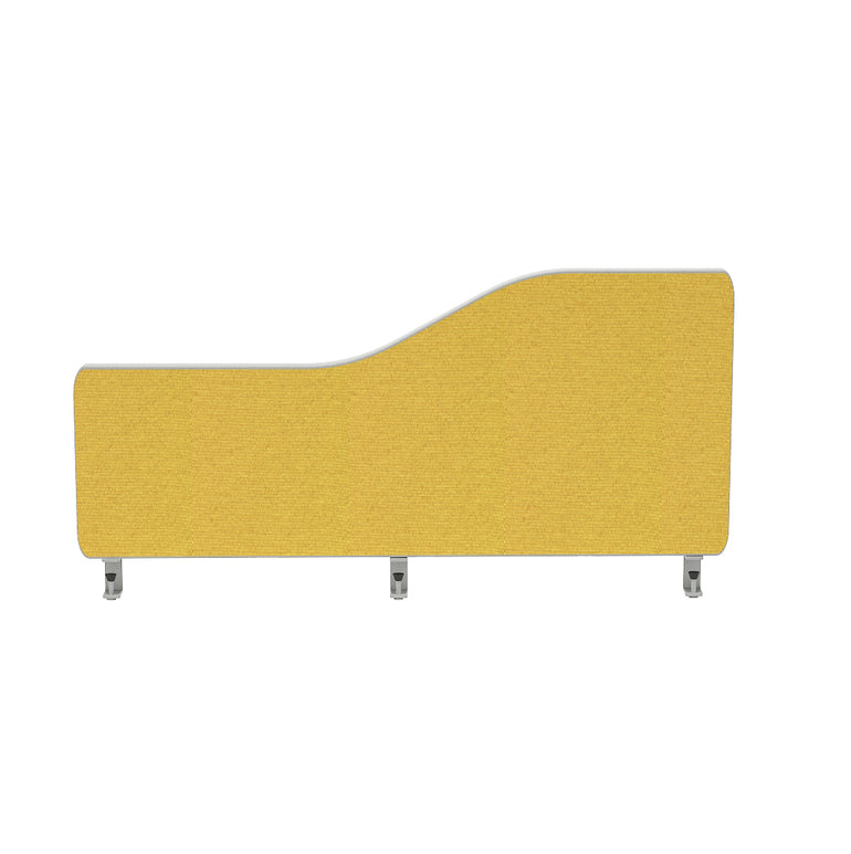 Impulse Plus Wave Screen With Rounded Corners - 400mm High