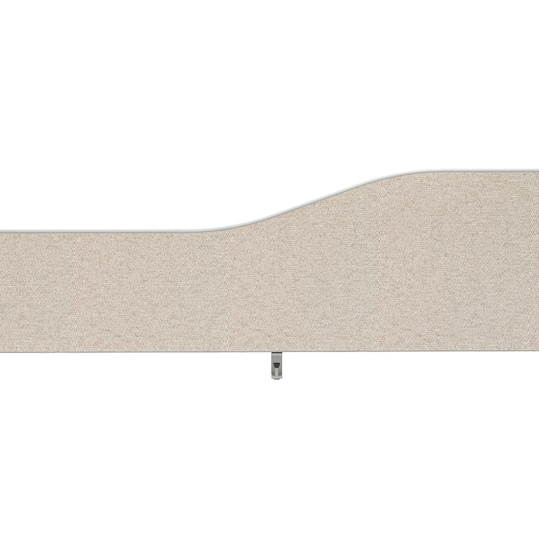 Impulse Plus Wave Screen With Rounded Corners - 300mm High