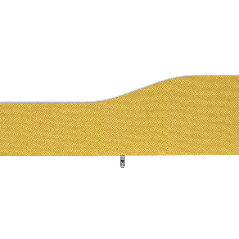 Impulse Plus Wave Screen With Rounded Corners - 400mm High
