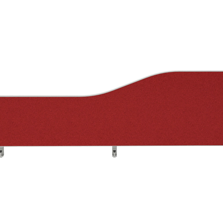 Impulse Plus Wave Screen With Rounded Corners - 400mm High