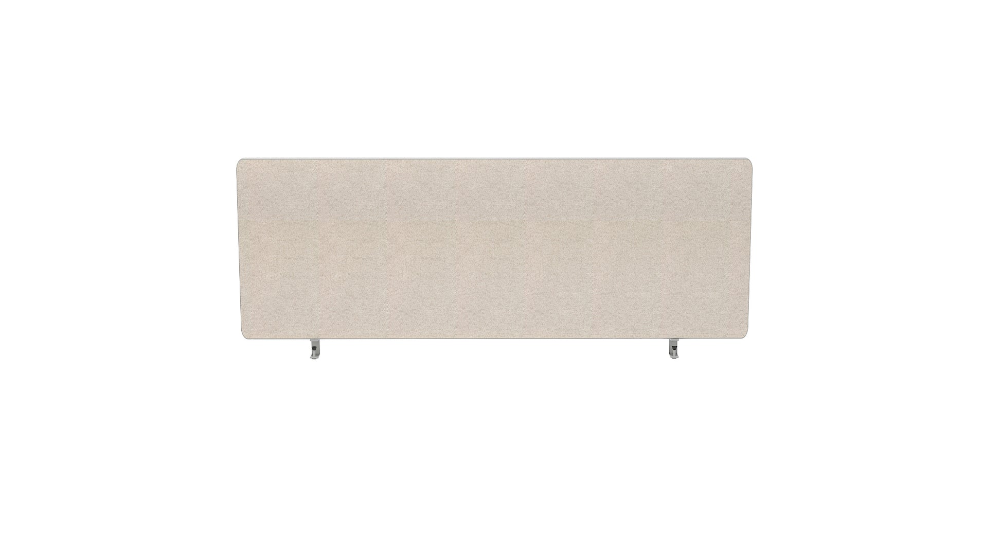 Impulse Plus Oblong Screen With Rounded Corners - 400mm High