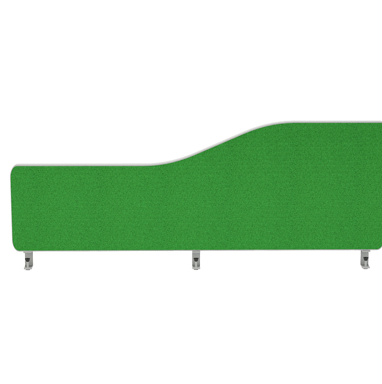 Impulse Plus Wave Screen With Rounded Corners - 400mm High
