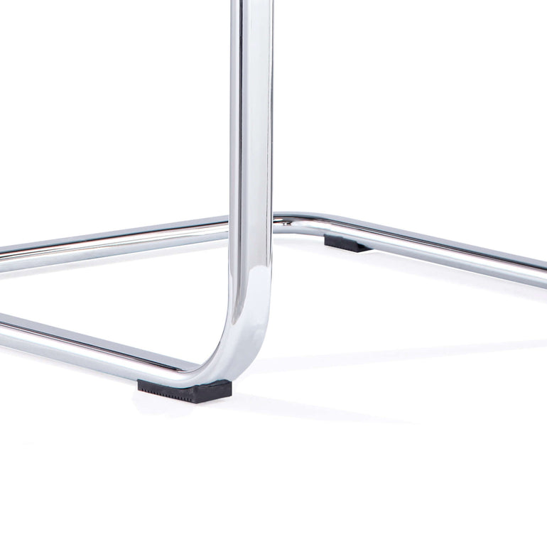 Mien High Back Leather Cantilever Visitor Office Chair