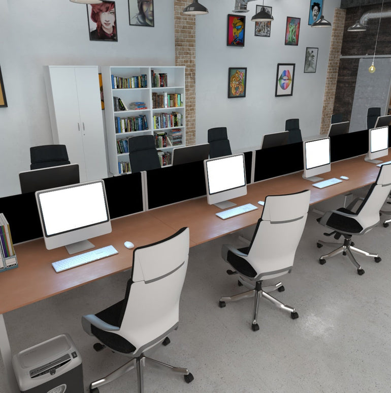Xenon Medium Back Executive Office Chair with Arms
