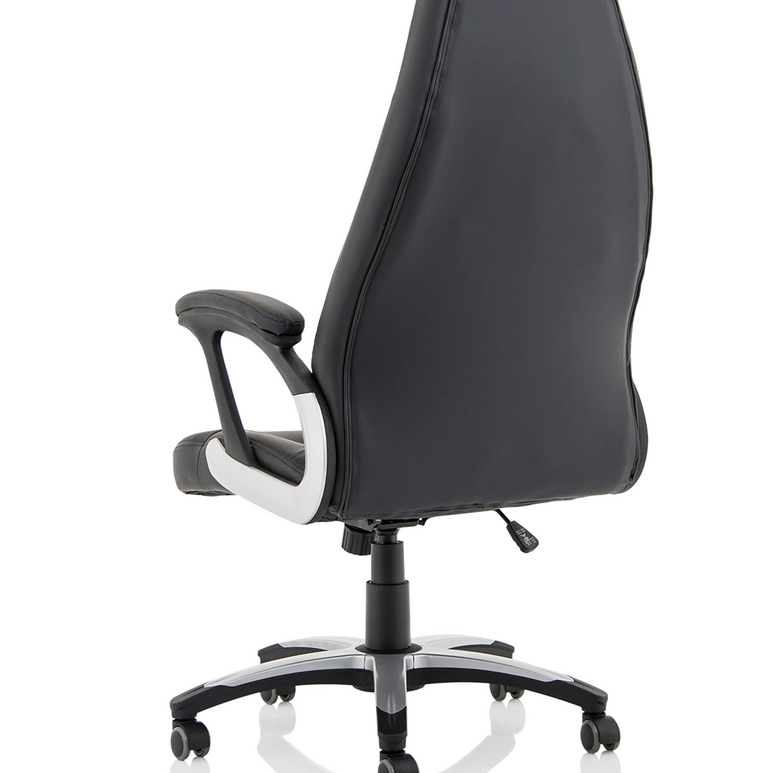 Metropolis High Back Black Leather Executive Office Chair