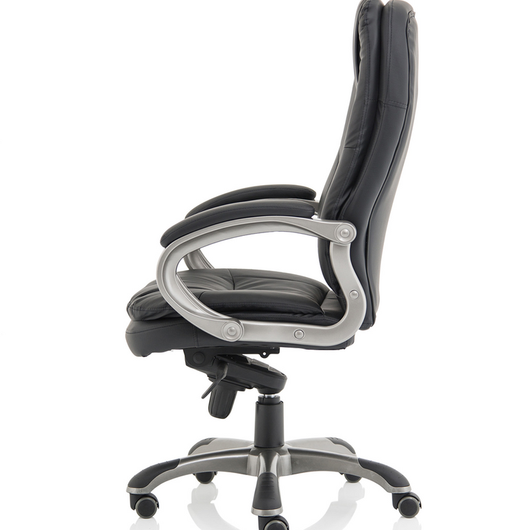 Oscar High Back Black Executive Office Chair with Arms