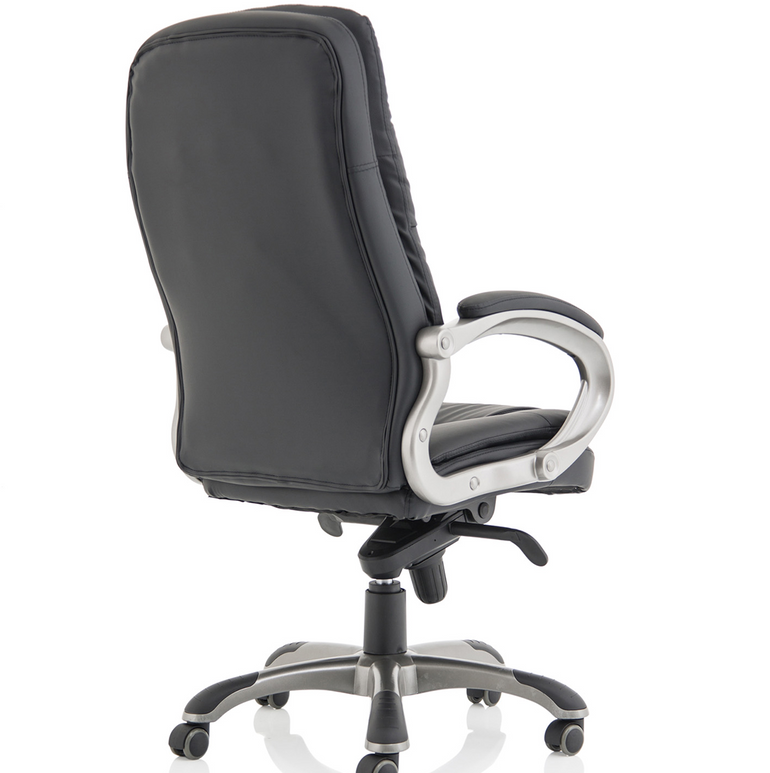Oscar High Back Black Executive Office Chair with Arms