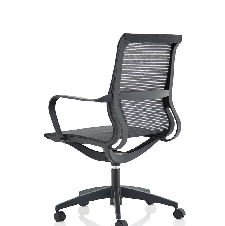 Lula Medium Mesh Back Executive Office Chair with Arms