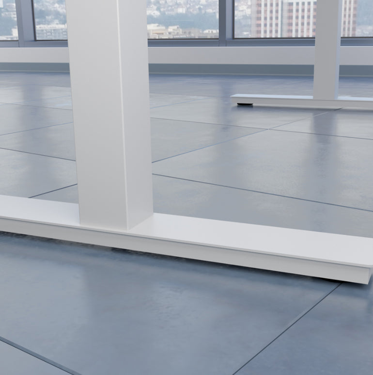 Air Height Adjustable Desk With Cable Ports