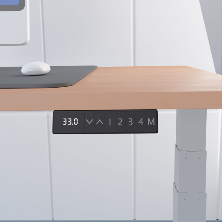 Air Height Adjustable Desk With Cable Ports