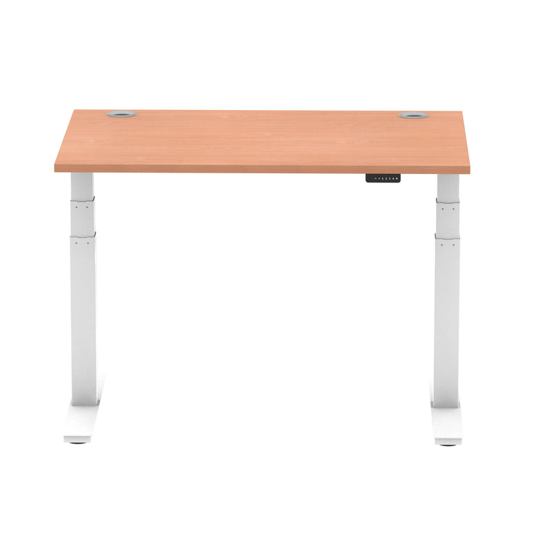 Air Height Adjustable Desk With Cable Ports