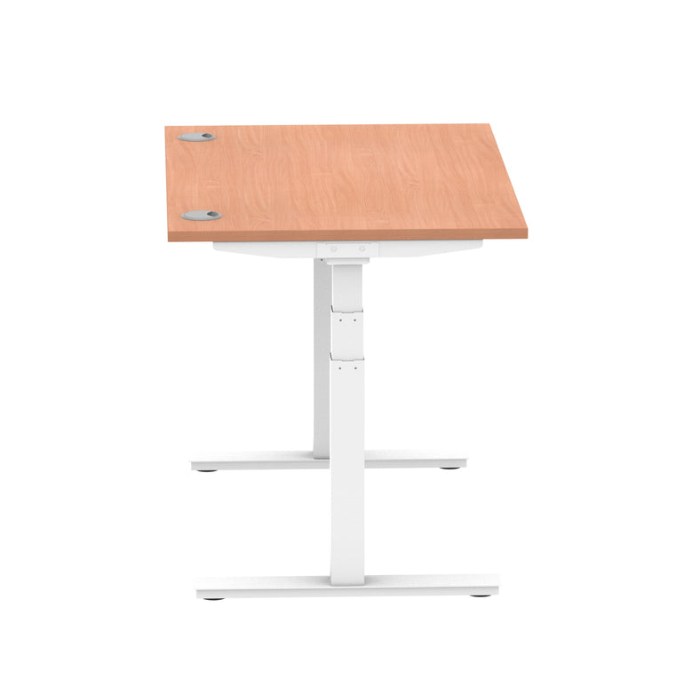 Air Height Adjustable Desk With Cable Ports