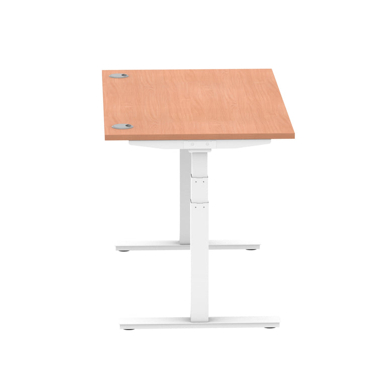 Air Height Adjustable Desk With Cable Ports