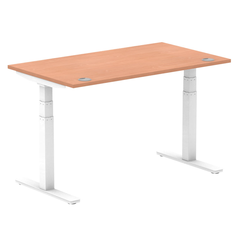 Air Height Adjustable Desk With Cable Ports