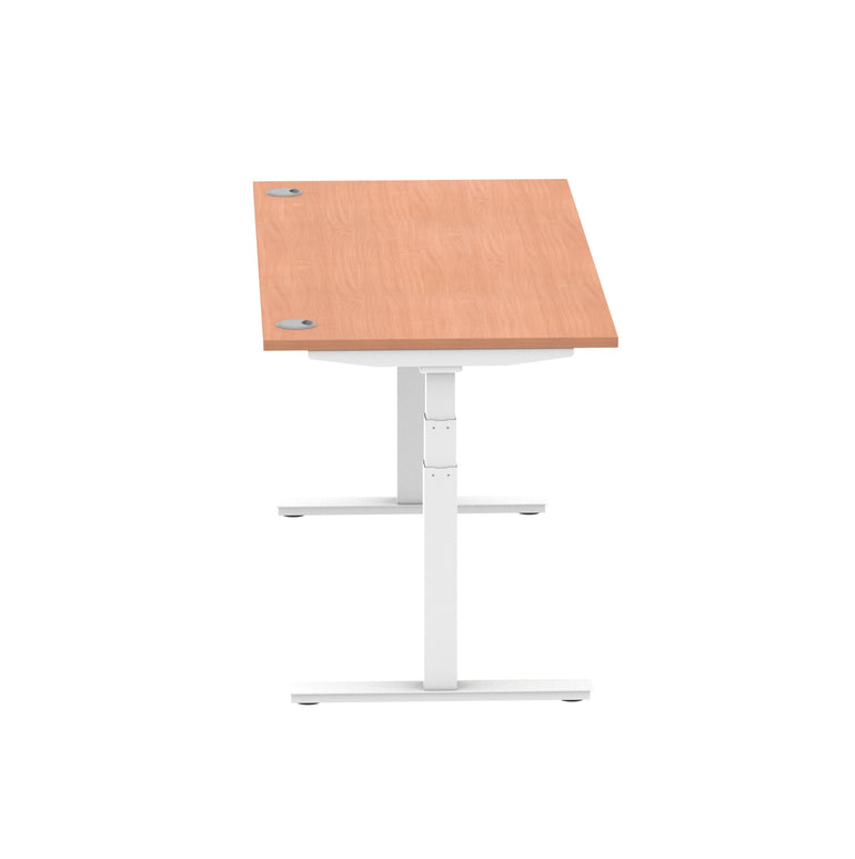 Air Height Adjustable Desk With Cable Ports