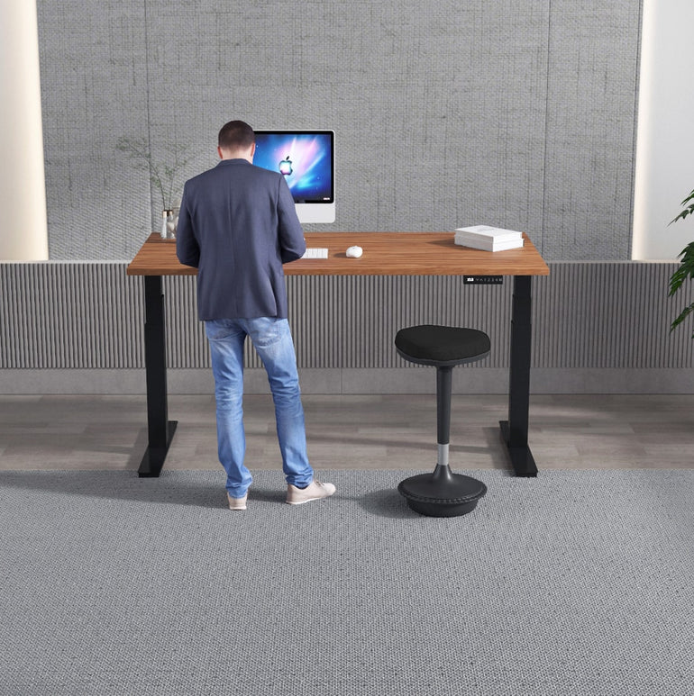 Air Height Adjustable Desk without Cable Ports