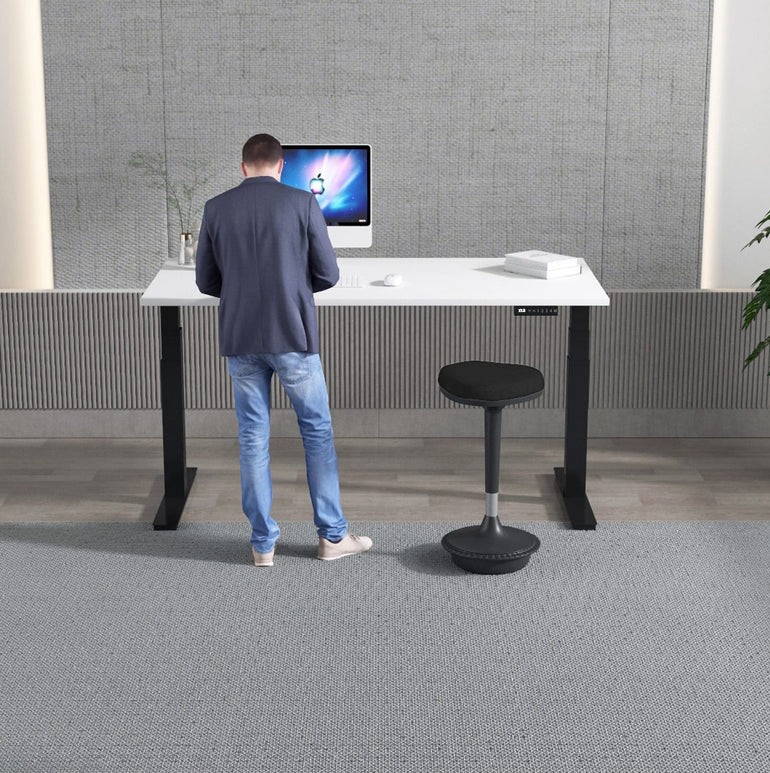 Air Height Adjustable Desk without Cable Ports