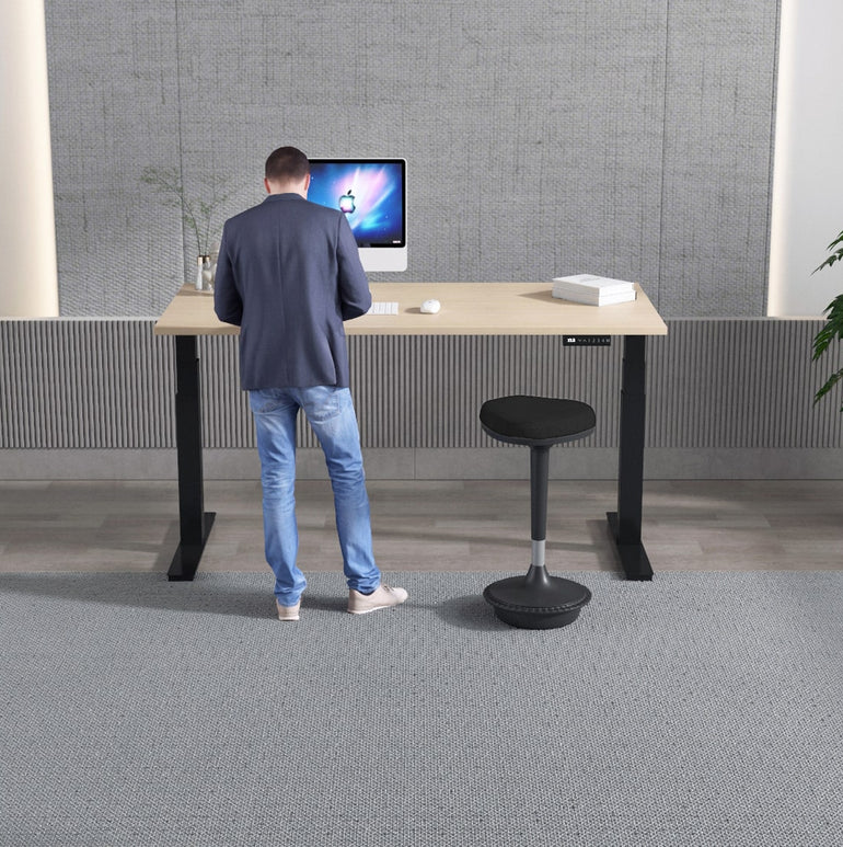 Air Height Adjustable Desk without Cable Ports