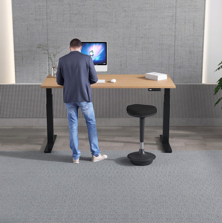 Air Height Adjustable Desk without Cable Ports
