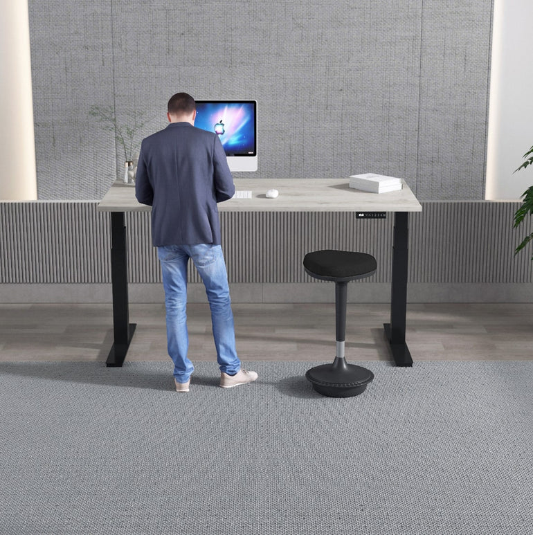 Air Height Adjustable Desk without Cable Ports