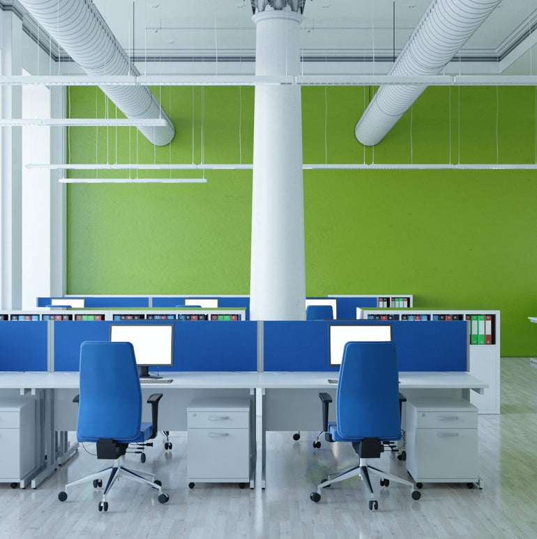 Impulse 1200mm Straight Desk Cantilever Leg