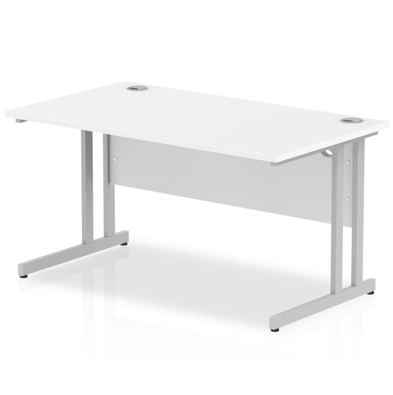 Impulse 1400mm Straight Desk Cantilever Leg