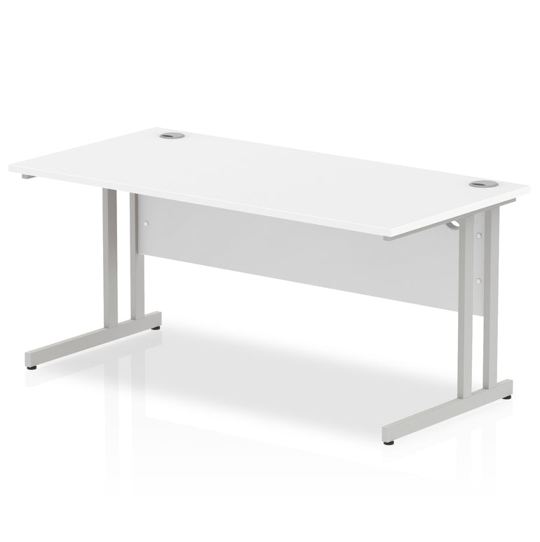 Impulse 1600mm Straight Desk Cantilever Leg