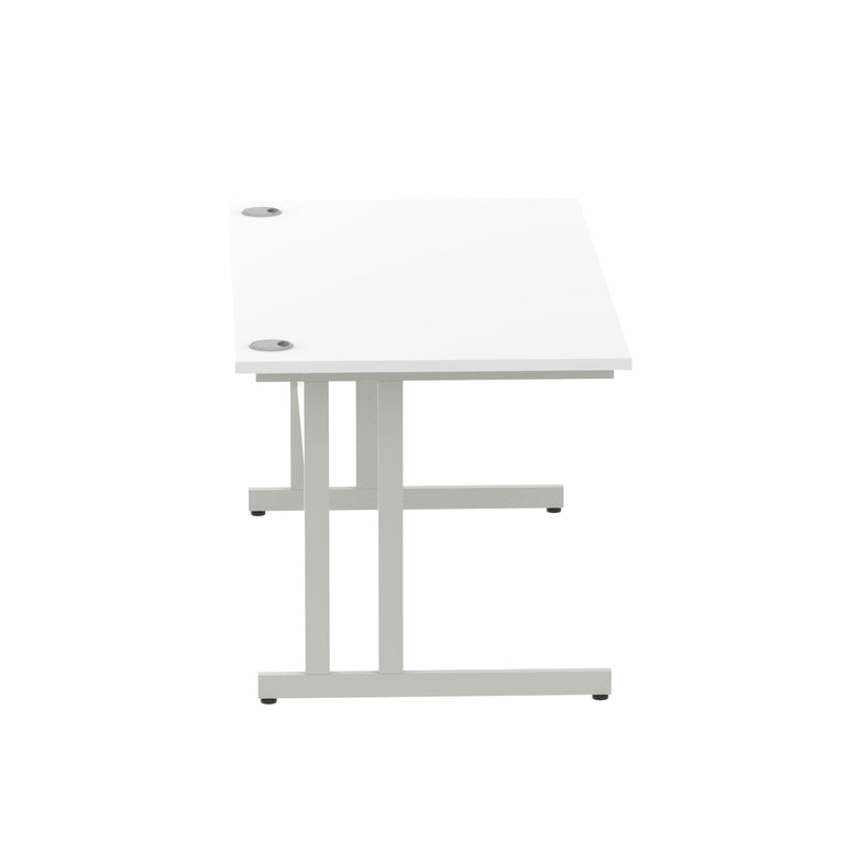 Impulse 1600mm Straight Desk Cantilever Leg