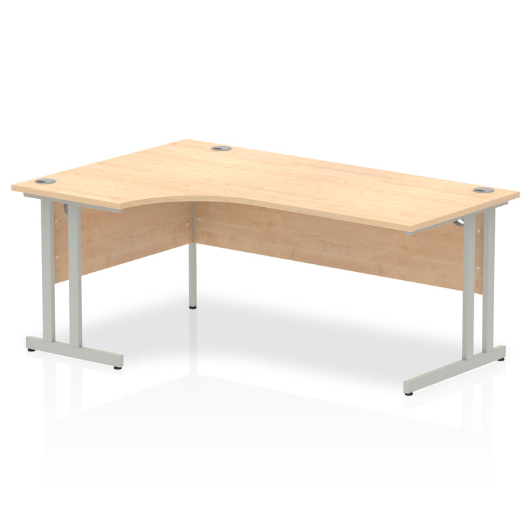 Impulse 1800mm Left Crescent Desk Cantilever Leg